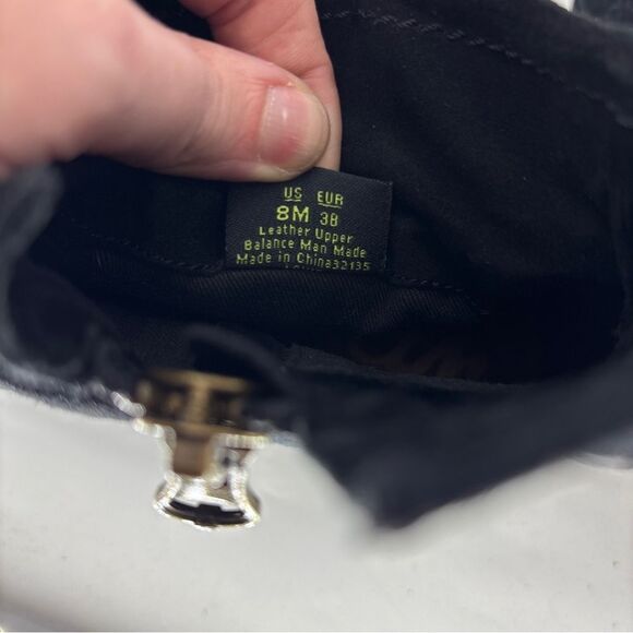 Sam Edelman Louie Black Suede Fringe Ankle Boots western women’s 8 - Picture 10 of 13